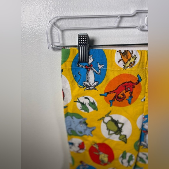Dr. Seuss Handmade Sleeping Pants By GIGI/JO ANN CHUNN Christmas Pants Size YL - Picture 3 of 7